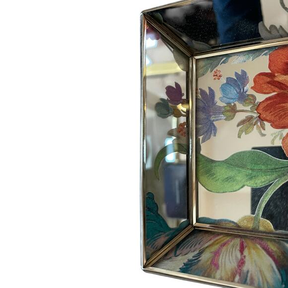 Brand New Mackenzie-Childs Flower Market Reflections Small Tray - Picture 10 of 10